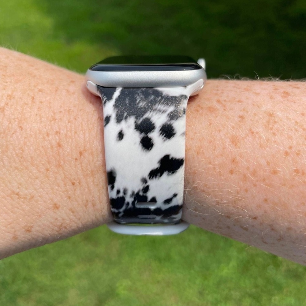 Black Cow Watch Band